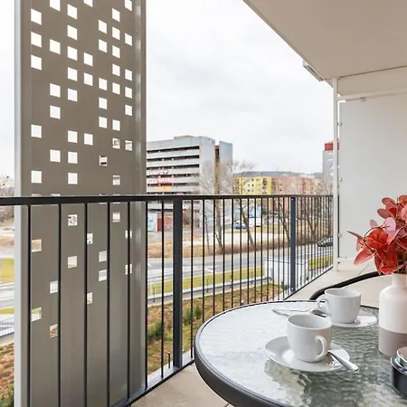 公寓 Flat 3 Sunny Haven Moderny 2i, Parking, Wifi 布拉迪斯拉发