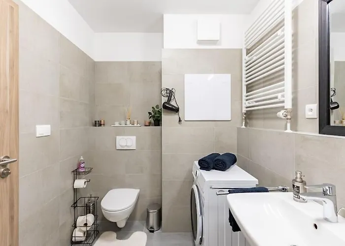 Apartament Flat 3 Sunny Haven Moderny 2i, Parking, Wifi