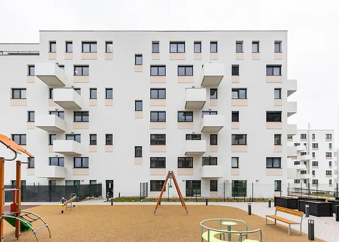 Apartament Flat 3 Sunny Haven Moderny 2i, Parking, Wifi