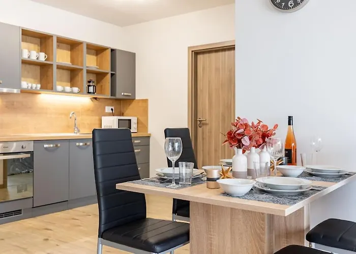 Apartament Flat 3 Sunny Haven Moderny 2i, Parking, Wifi Bratysława